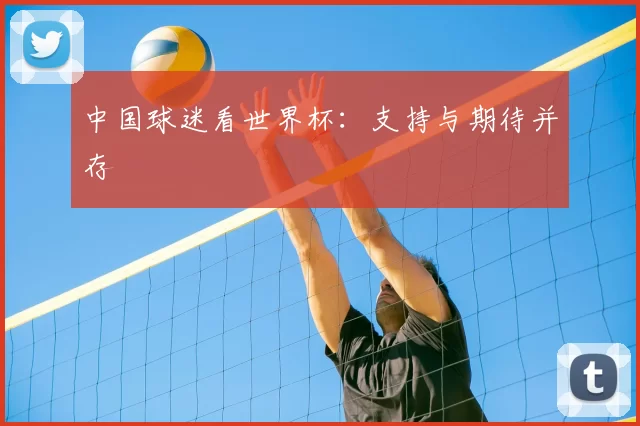 中国球迷看世界杯:支持与期待并存