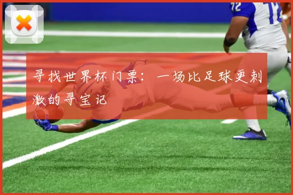 寻找世界杯门票:一场比足球更刺激的寻宝记