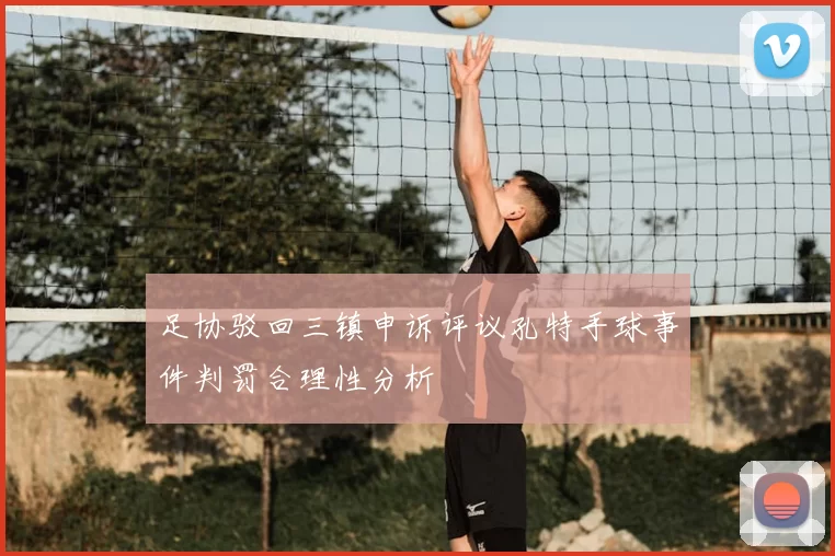 足协驳回三镇申诉评议孔特手球事件判罚合理性分析